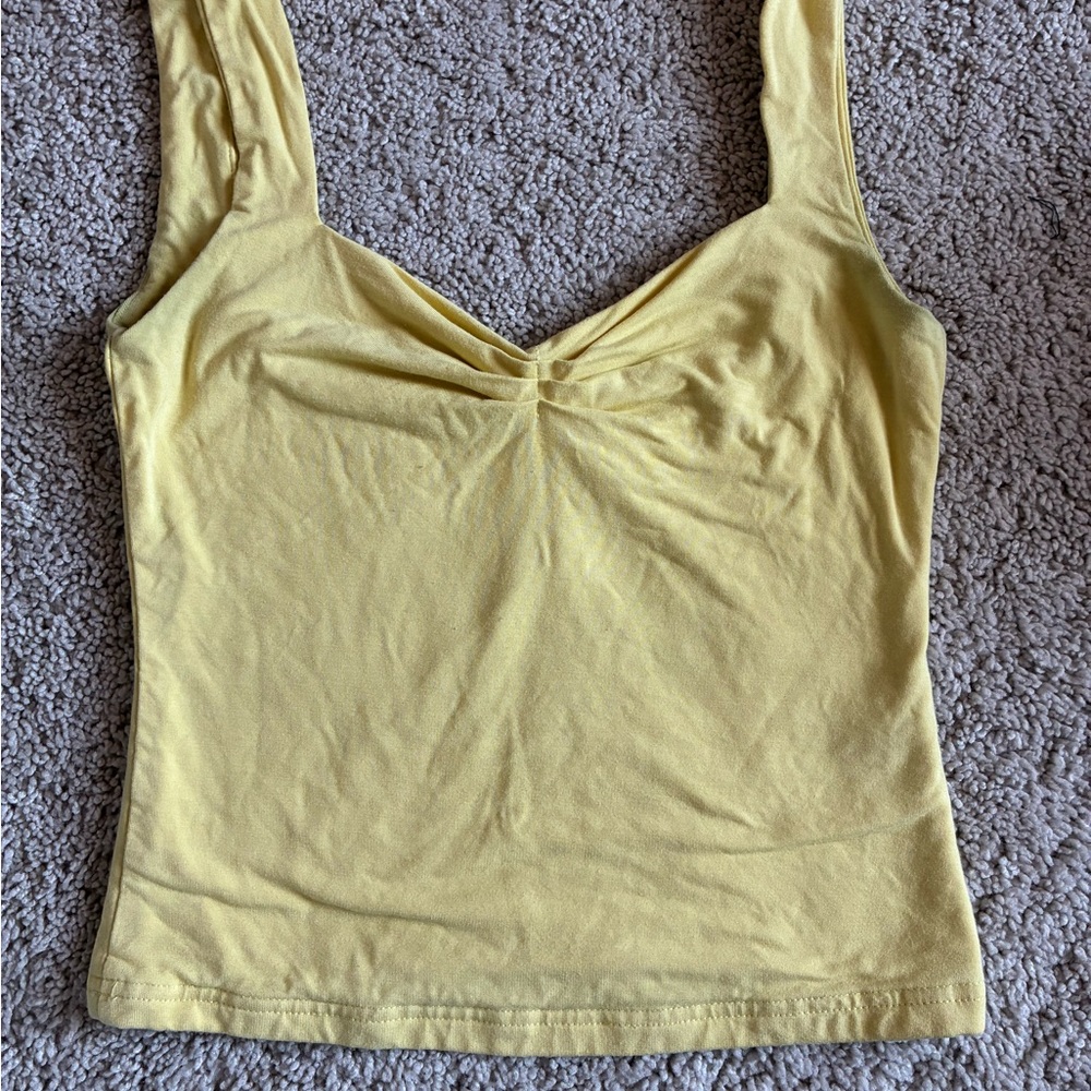 Yellow Women's Tank Top